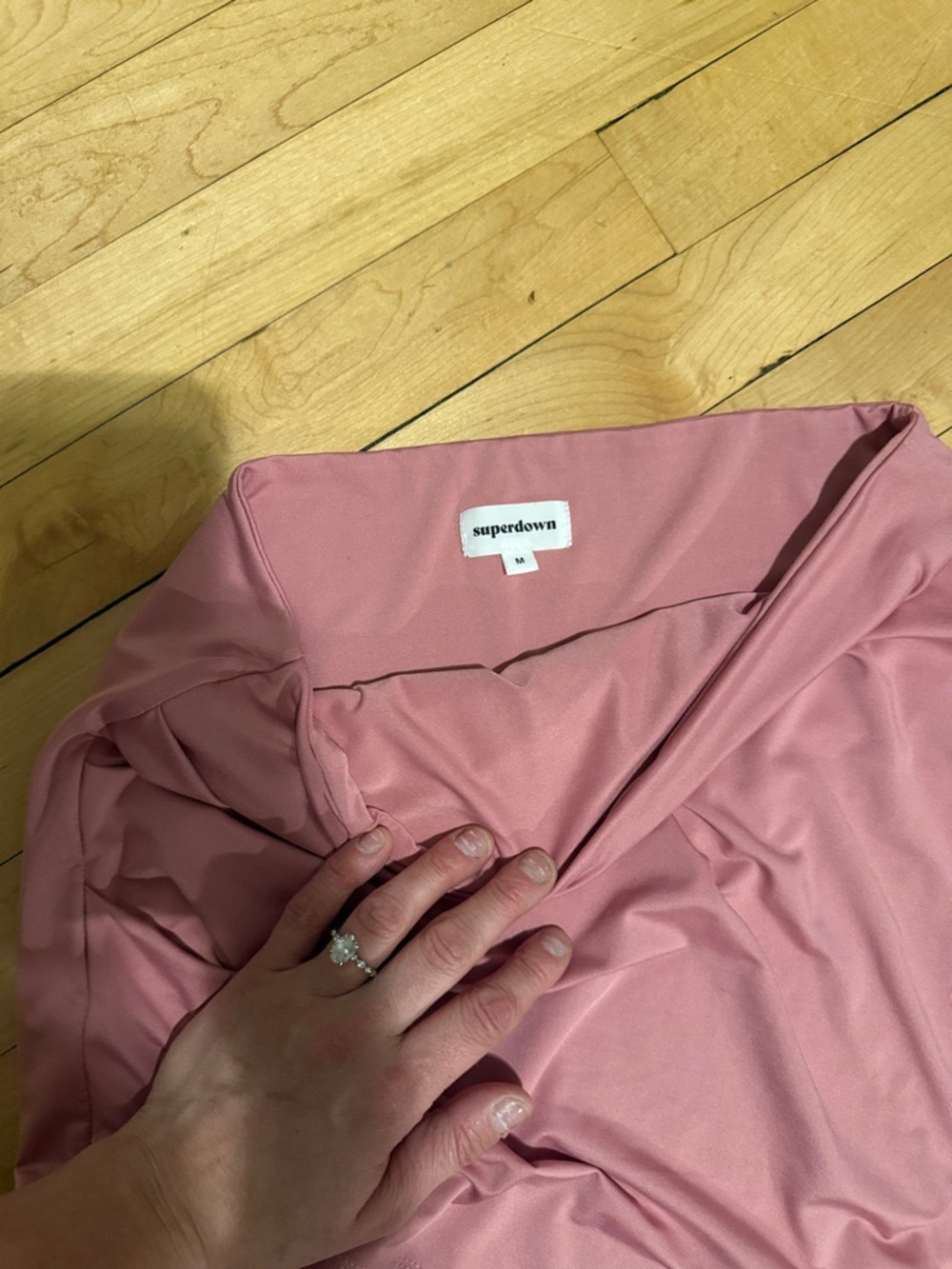 superdown Dusty Rose Two-Piece Mini Skirt Set - Picture 5 of 10